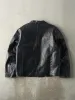 Vintage Y2K Black & Blue Whispering Smith Leather Jacket (M) sold by Rebalance Vintage