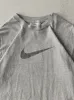 Vintage 90s Grey Nike Swoosh Tee (S/M) sold by Rebalance Vintage