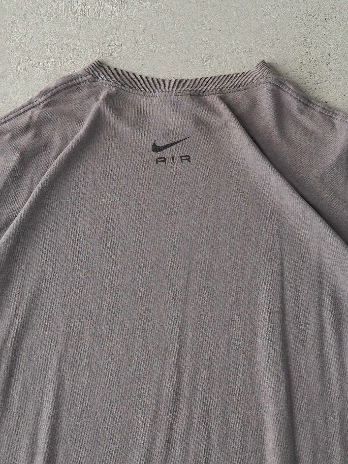 Vintage 90s Slate Grey Nike Air Tee (L) sold by Rebalance Vintage product image thumbnail 4