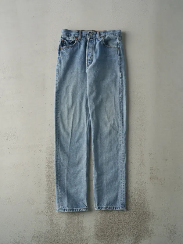 Vintage 90s Light Wash Levi's 501 Jeans (28x33) sold by Rebalance Vintage