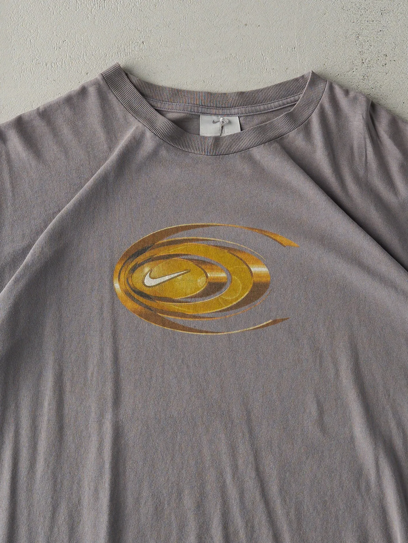 Vintage 90s Slate Grey Nike Air Tee (L) sold by Rebalance Vintage product image thumbnail 3