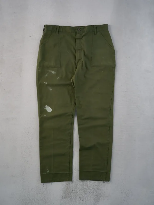 Vintage Green Army OG 107 Pants (35x32) sold by Rebalance Vintage