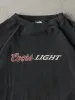 Vintage 90s Black Coors Light Nice Pair Tee (L) sold by Rebalance Vintage