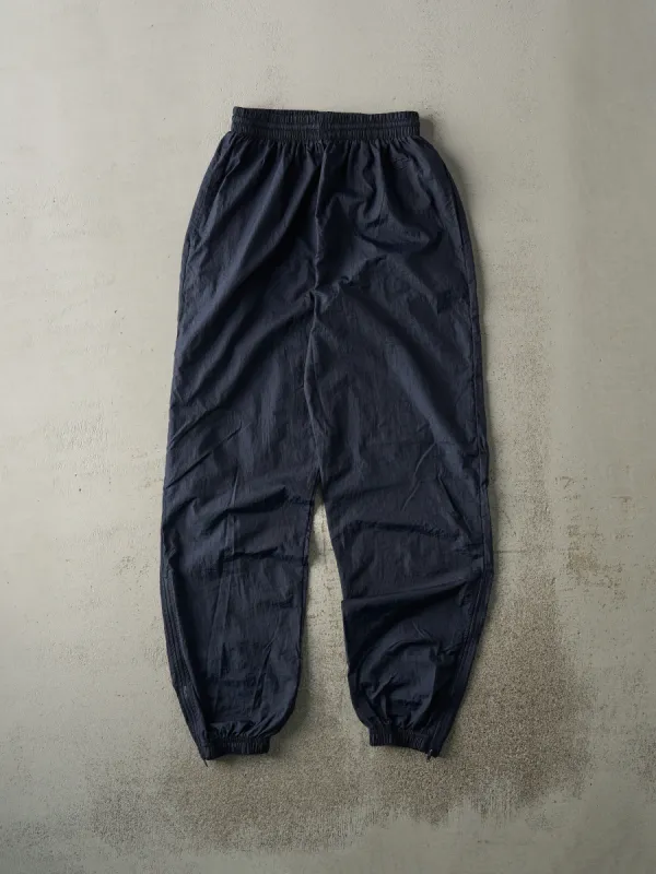 Vintage 90s Navy Blue Embroidered Champion Track Pants (26x31) sold by Rebalance Vintage
