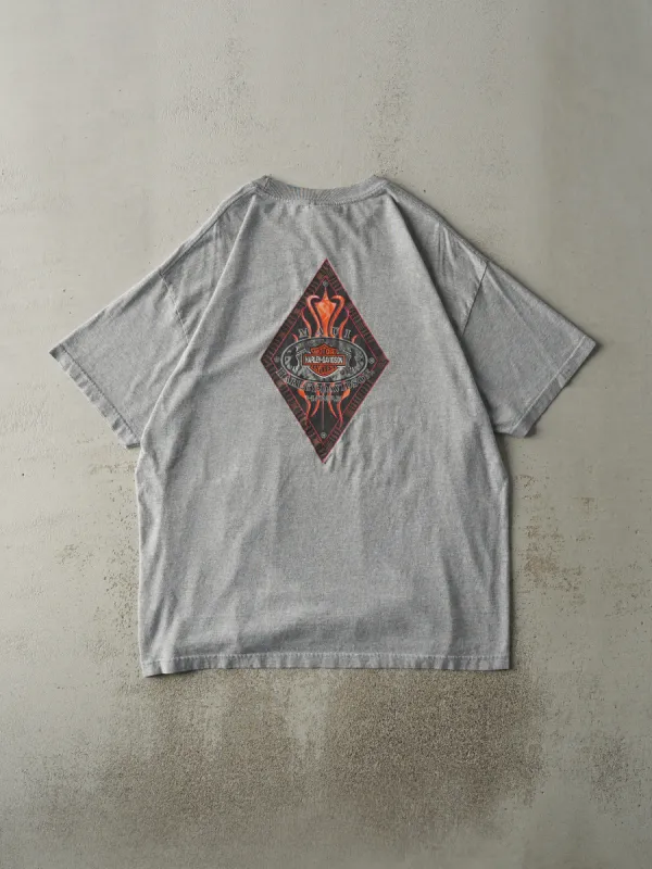 Vintage 01' Grey Maui Hawaii Harley Davidson Tee (XL) sold by Rebalance Vintage