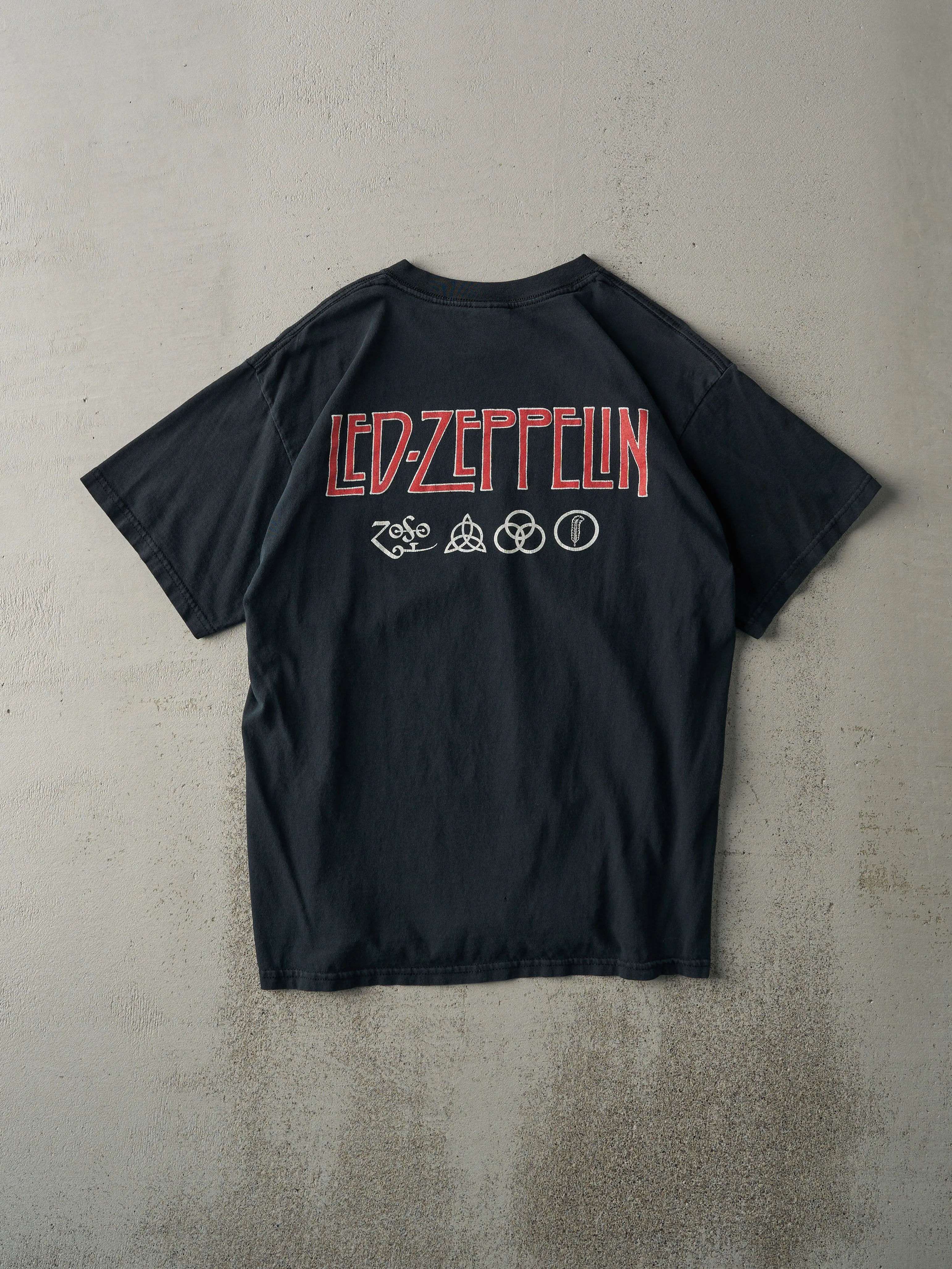 Vintage Y2K Black Led Zeppelin Band Tee (M) sold by Rebalance Vintage product image thumbnail 2