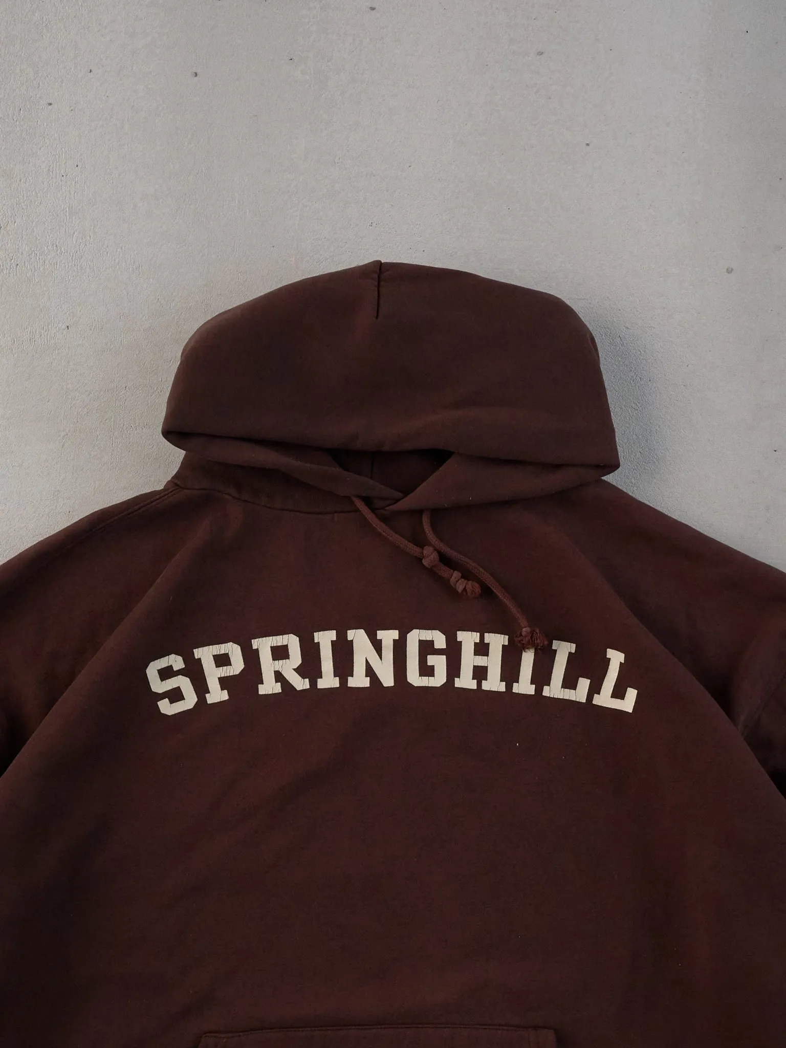 Vintage 90s Brown Springhill x Jansport Hoodie (XL) sold by Rebalance Vintage product image thumbnail 2
