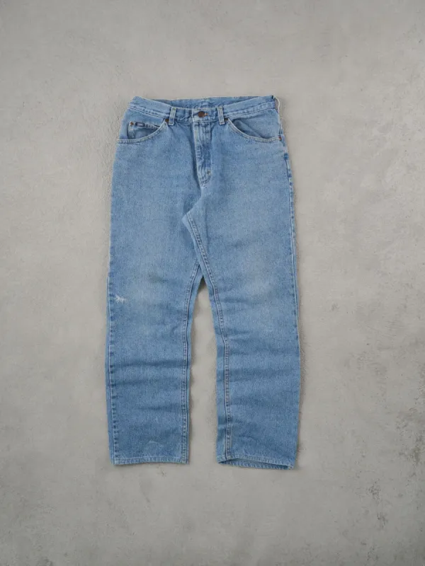 Vintage 90s Light Blue Lees Denim Jeans (32x31) sold by Rebalance Vintage
