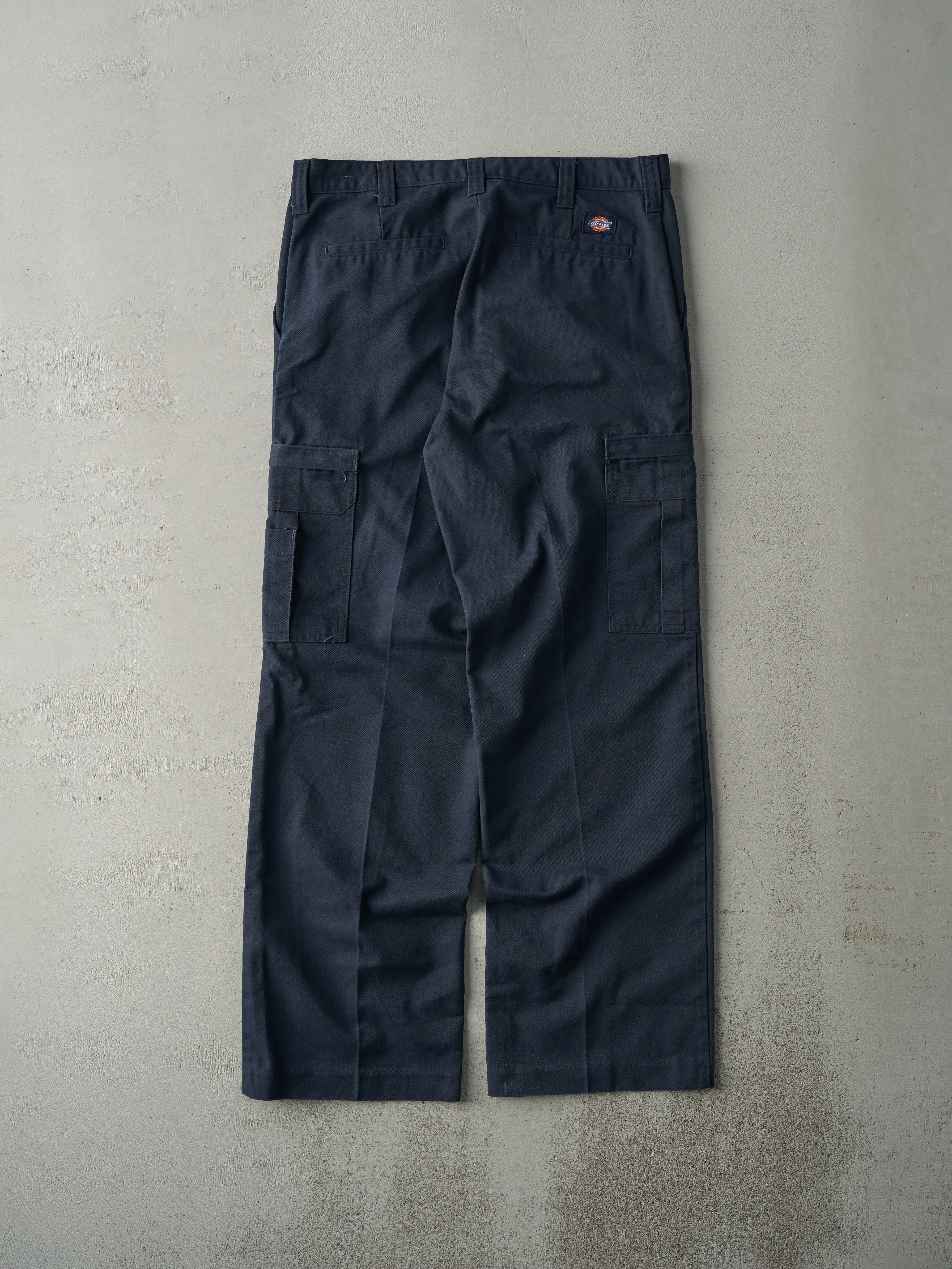 Vintage Y2K Navy Blue Dickies Cargo Work Pants (34x31.5) sold by Rebalance Vintage product image thumbnail 2