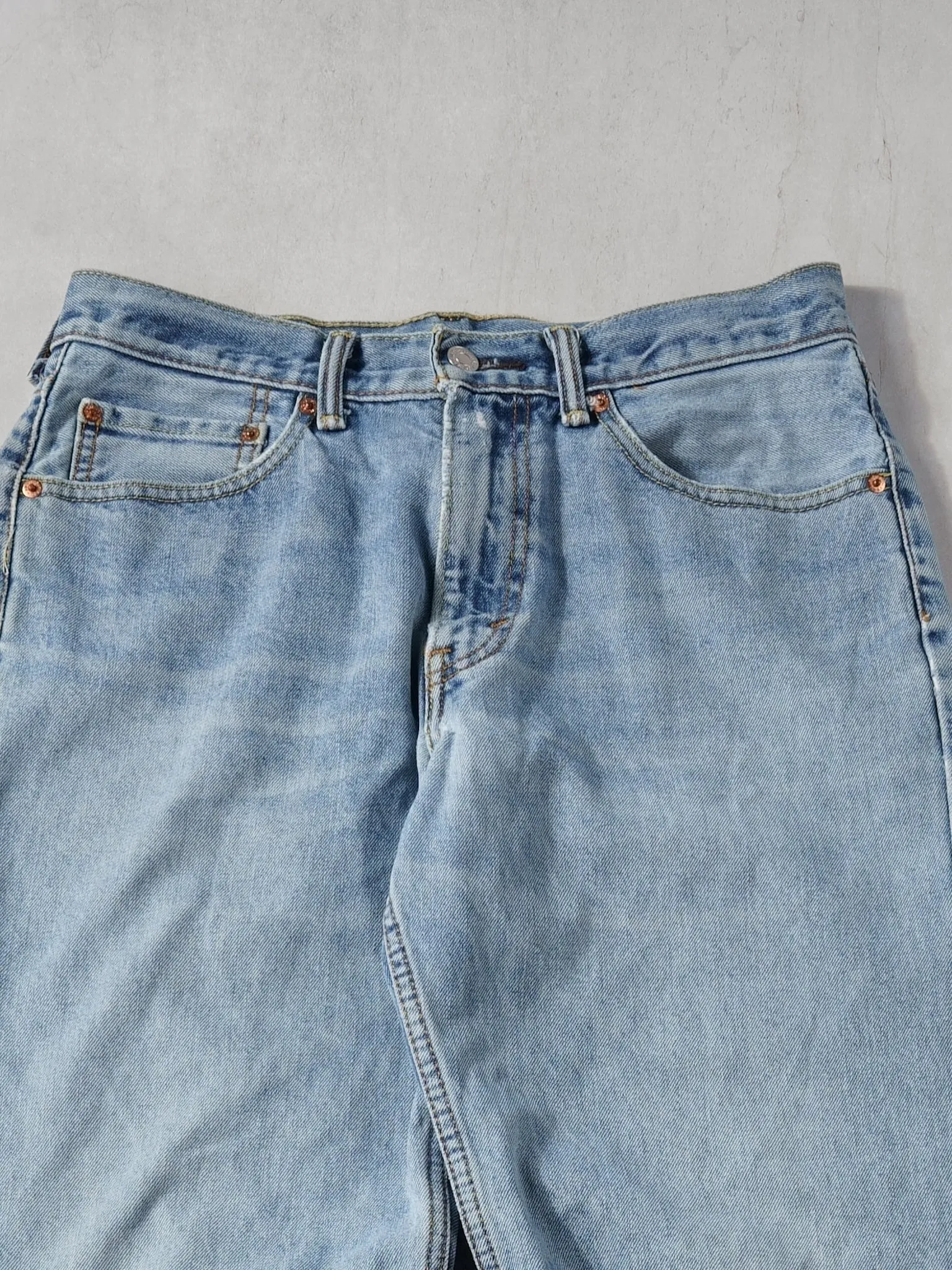 Vintage Y2K Blue Levi's 550 Denim Jeans (30x29) sold by Rebalance Vintage product image thumbnail 3