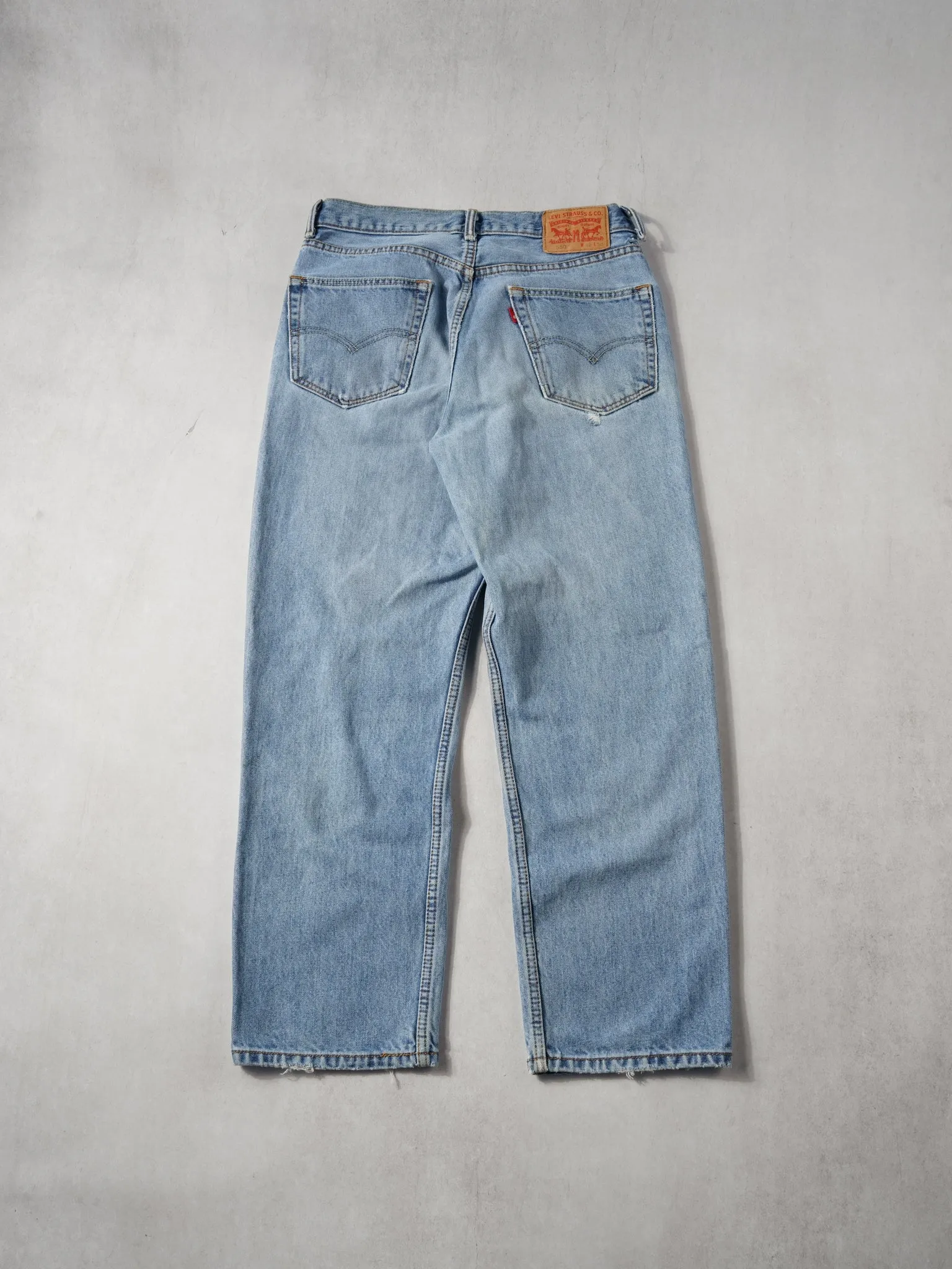Vintage Y2K Blue Levi's 550 Denim Jeans (30x29) sold by Rebalance Vintage product image thumbnail 2