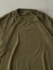 Vintage 80s Army Green Blank Single Stitch Tee (S) sold by Rebalance Vintage