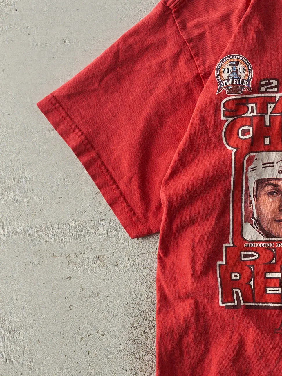 Vintage 02' Detroit Red Wings Stanley Cup Champions Tee (S) sold by Rebalance Vintage product image thumbnail 3