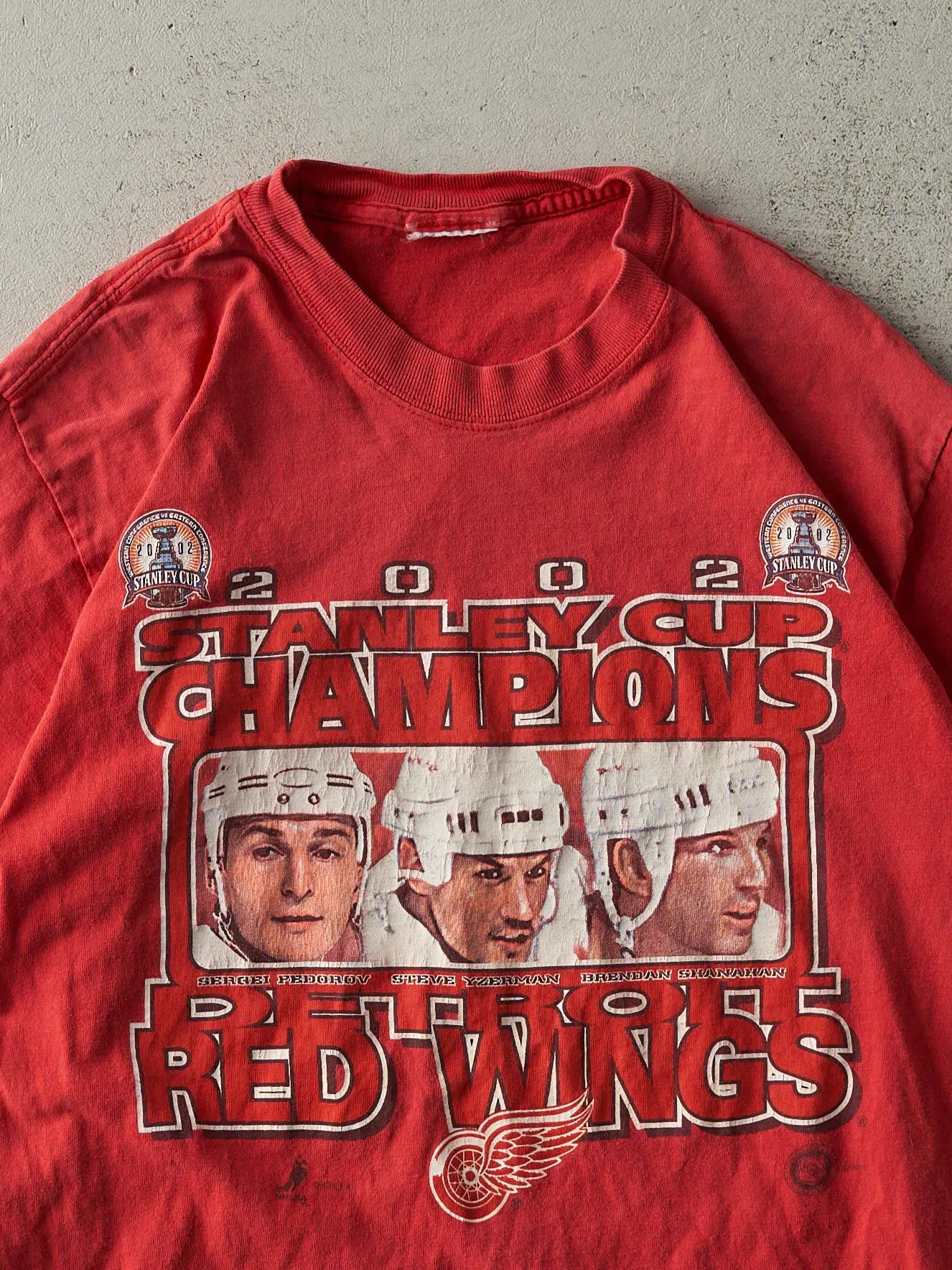 Vintage 02' Detroit Red Wings Stanley Cup Champions Tee (S) sold by Rebalance Vintage product image thumbnail 2