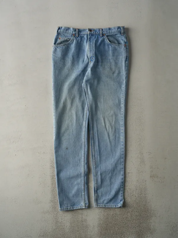 Vintage 90s Light Wash Levi's Orange Tab Jeans (34x33.5) sold by Rebalance Vintage