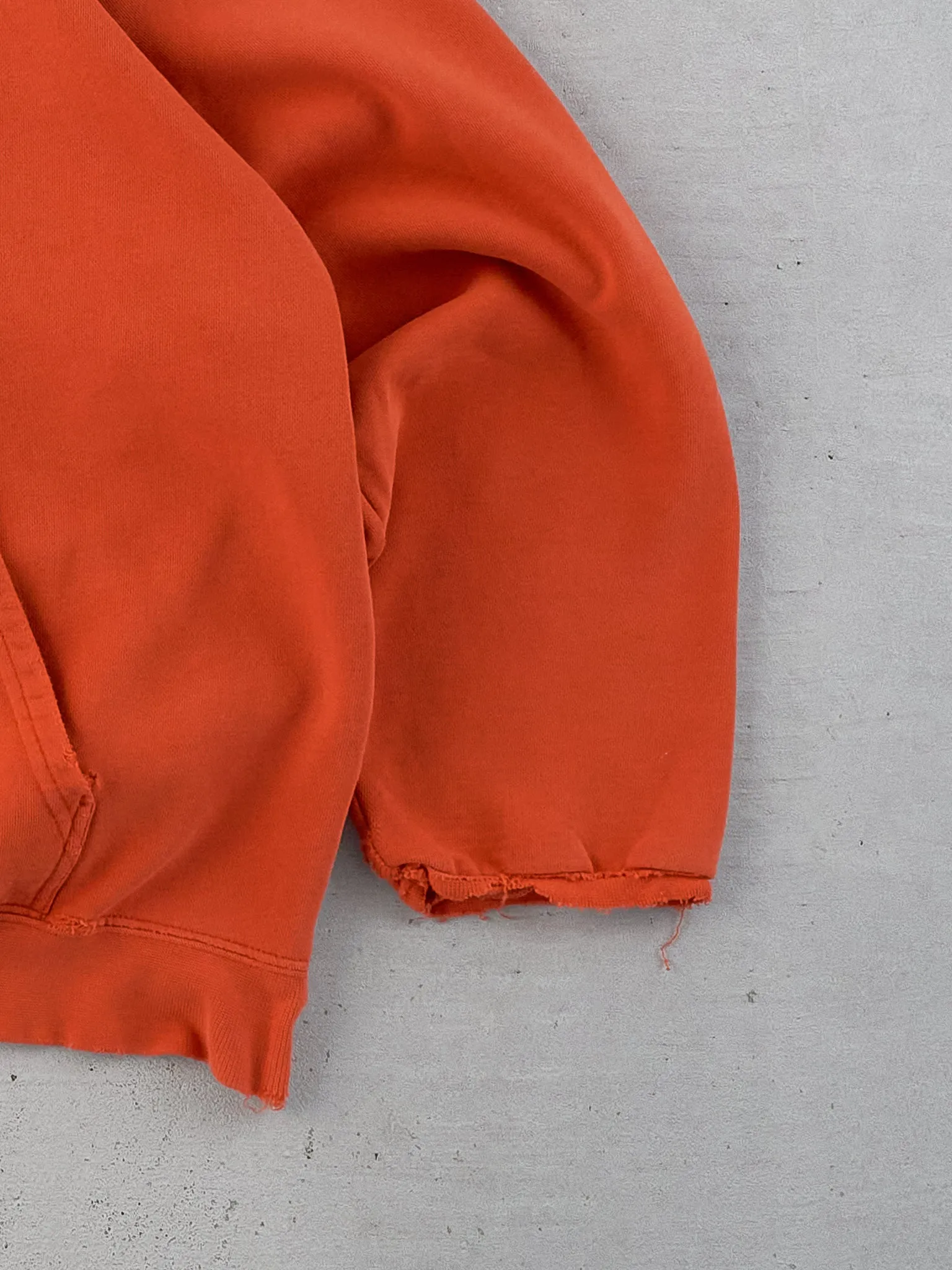 Vintage Y2K Orange Rugged Nike Center Swoosh Hoodie (L) sold by Rebalance Vintage product image thumbnail 3