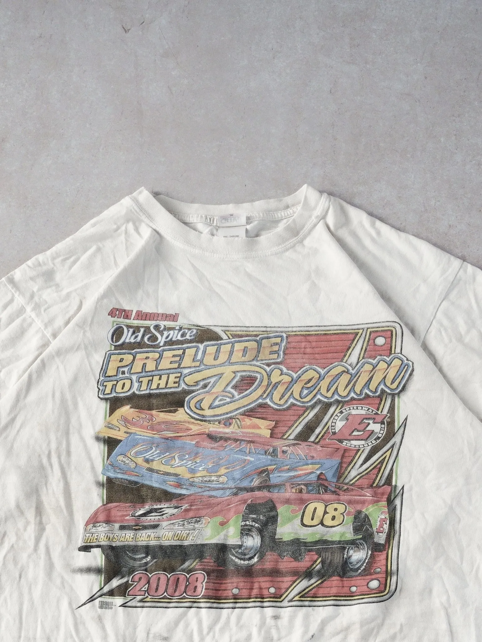 Vintage 08' Prelude To the Dream Nascar Graphic Tee (L) sold by Rebalance Vintage product image thumbnail 3