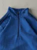Vintage Y2K Blue Adidas Quarter Zip Sweatshirt (L/XL) sold by Rebalance Vintage