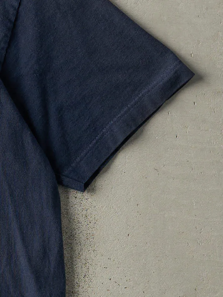 Vintage 90s Navy Blue Tommy Hilfiger Tee (L/XL) sold by Rebalance Vintage product image thumbnail 3