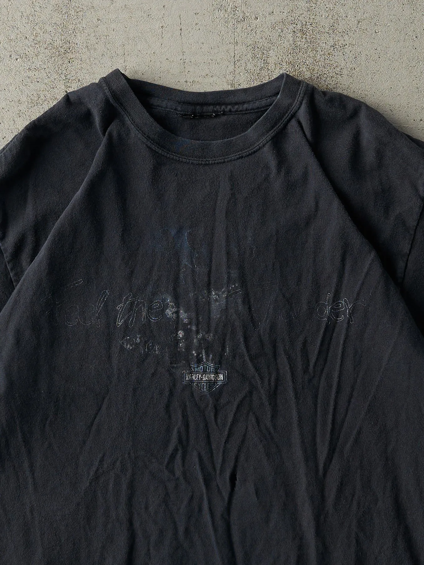 Vintage 05' Faded Black Harley Davidson Annapolis, MA Harley Davidson Tee (M) sold by Rebalance Vintage product image thumbnail 3