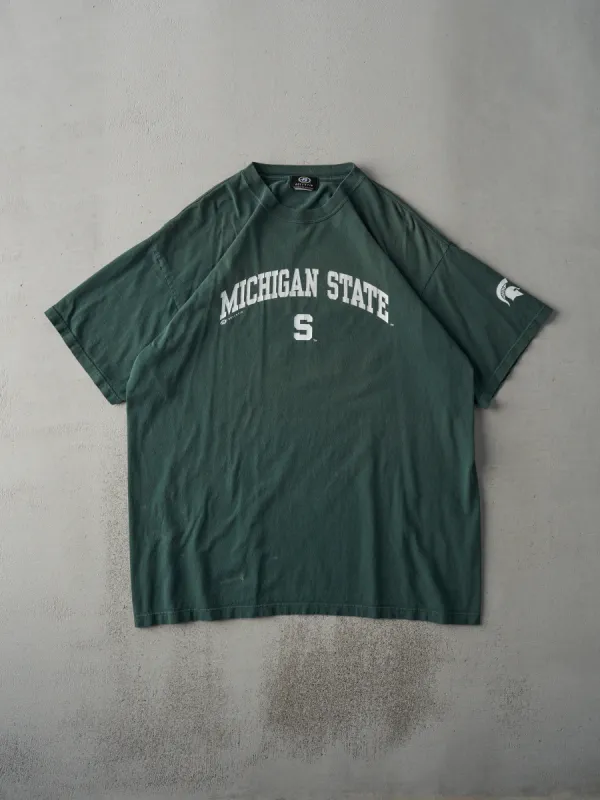 Vintage Y2K Forest Green Michigan State Tee (L/XL) sold by Rebalance Vintage