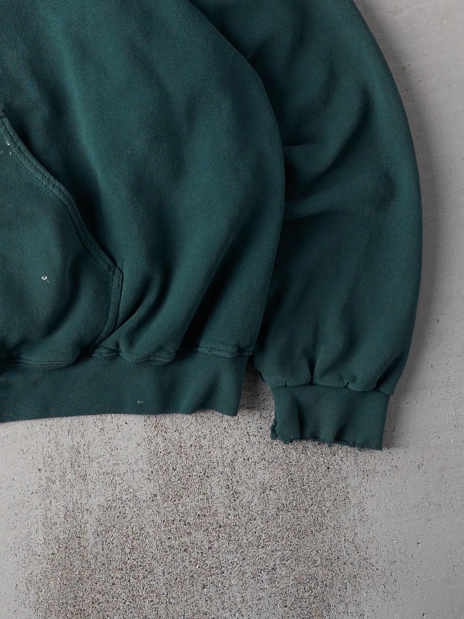 Vintage 90s Forest Green Nike Hoodie (XXL) sold by Rebalance Vintage product image thumbnail 4