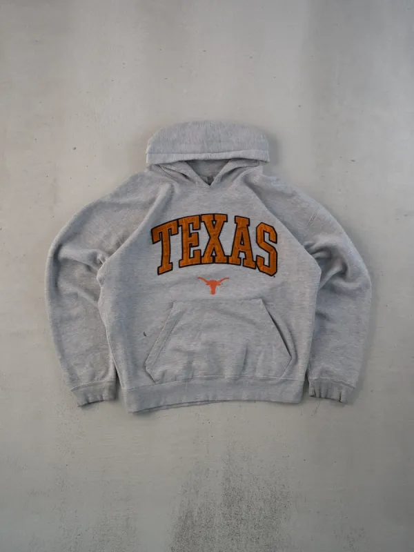 Vintage 90s Grey and Orange Texas Longhorns Hoodie (L) sold by Rebalance Vintage