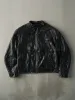 Vintage 90s Black Sears Biker Jacket (M) sold by Rebalance Vintage