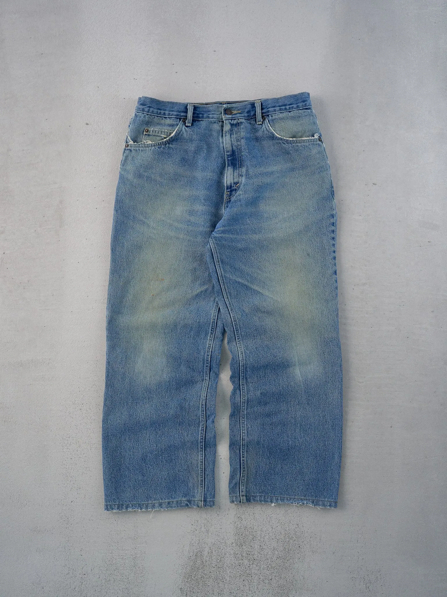 Vintage 70s Blue Levi's Denim Jeans (34x28) sold by Rebalance Vintage