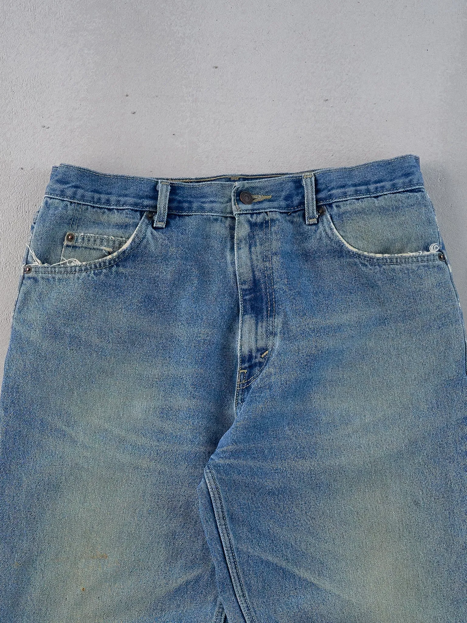 Vintage 70s Blue Levi's Denim Jeans (34x28) sold by Rebalance Vintage product image thumbnail 3