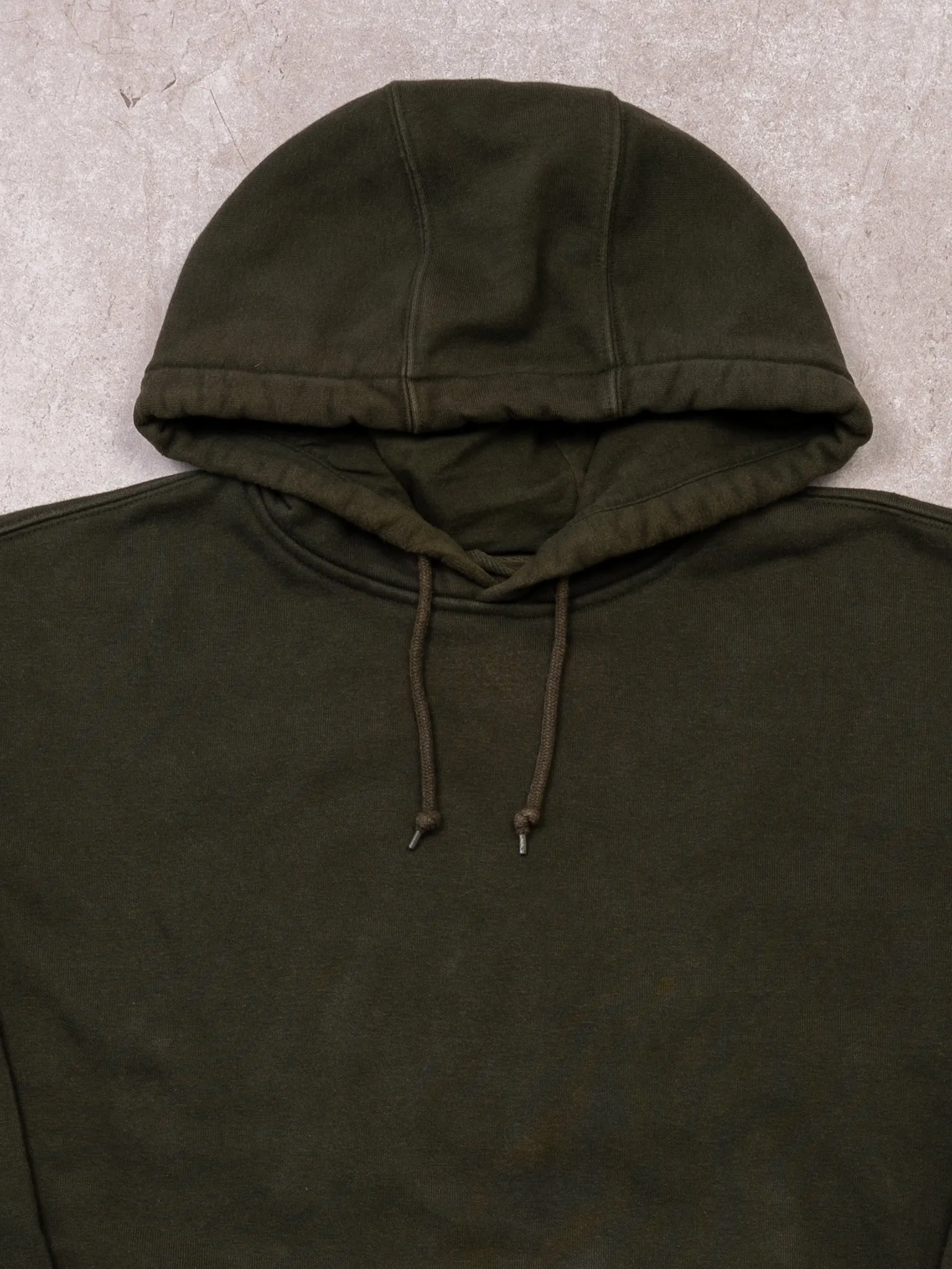Vintage 00s Dark Green Carhartt Hoodie (XL) sold by Rebalance Vintage product image thumbnail 2