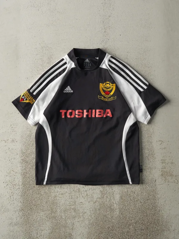 Vintage Y2K Black Markham Lightening Adidas Soccer Jersey (S) sold by Rebalance Vintage