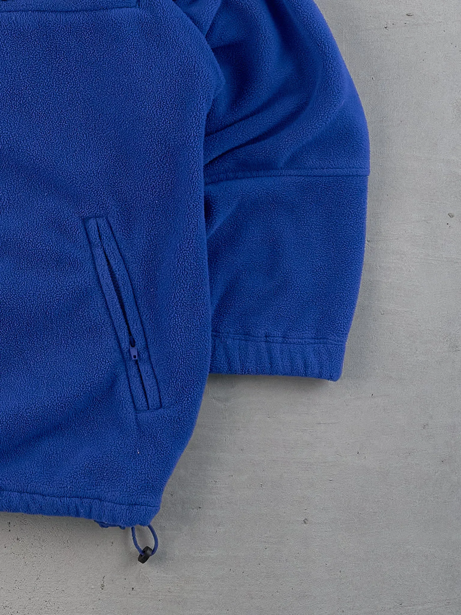Vintage Y2k Royal Blue New Balance Fleece Collared 1/4 Zip Up (M/L) sold by Rebalance Vintage product image thumbnail 3