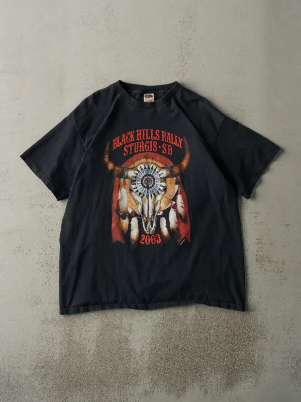 Vintage 03' Black Sturgis Black Hills Rally Tee (M) sold by Rebalance Vintage
