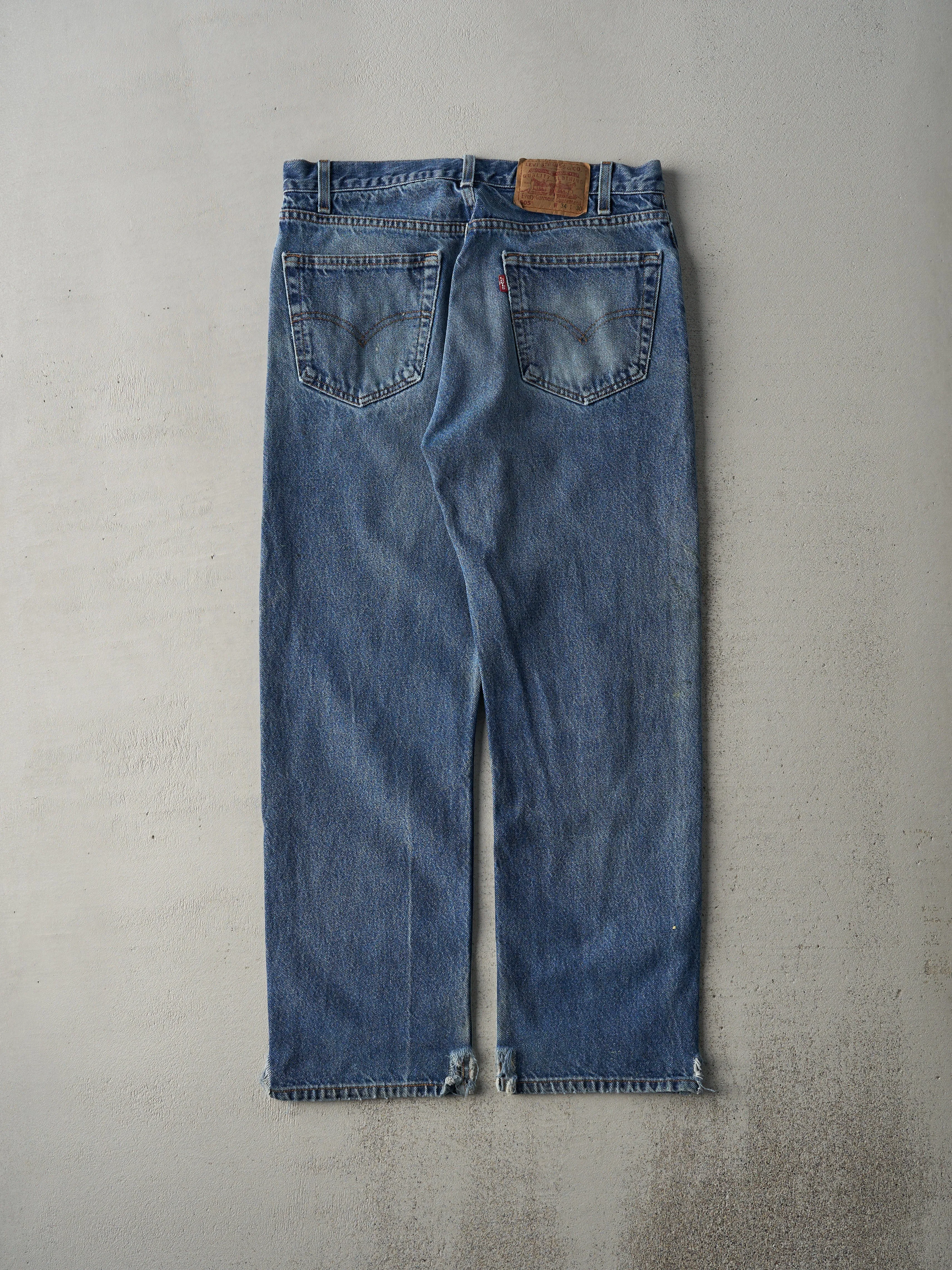 Vintage 90s Mid Wash Levi's 505 Jeans (33x28.5) sold by Rebalance Vintage product image thumbnail 2