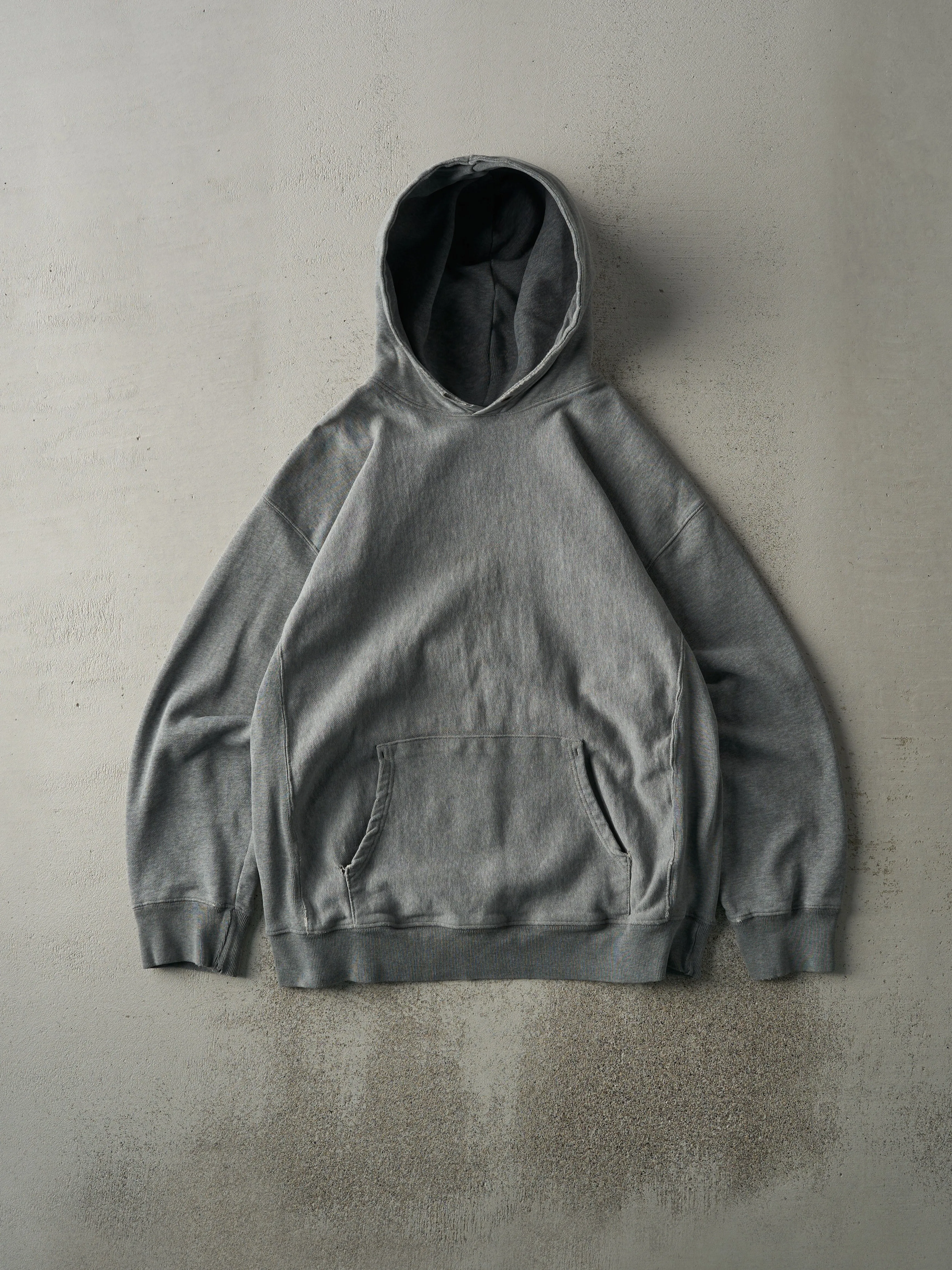 Vintage Y2K Grey Gap Blank Hoodie (M/L) sold by Rebalance Vintage