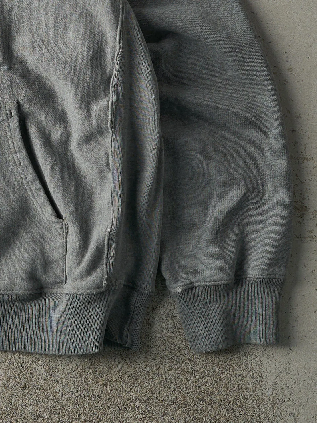 Vintage Y2K Grey Gap Blank Hoodie (M/L) sold by Rebalance Vintage product image thumbnail 3