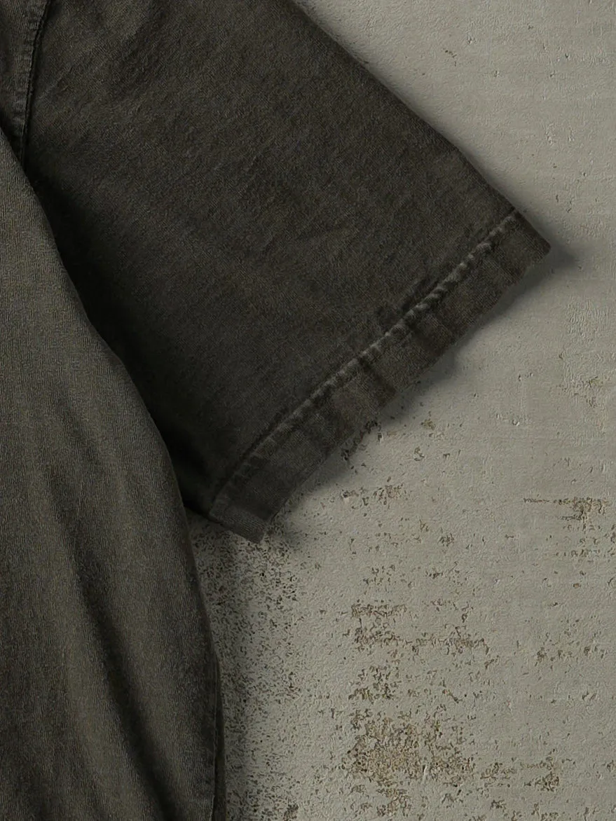 Vintage Y2K Dark Green Carhartt Cropped Pocket Tee (S/M) sold by Rebalance Vintage product image thumbnail 3