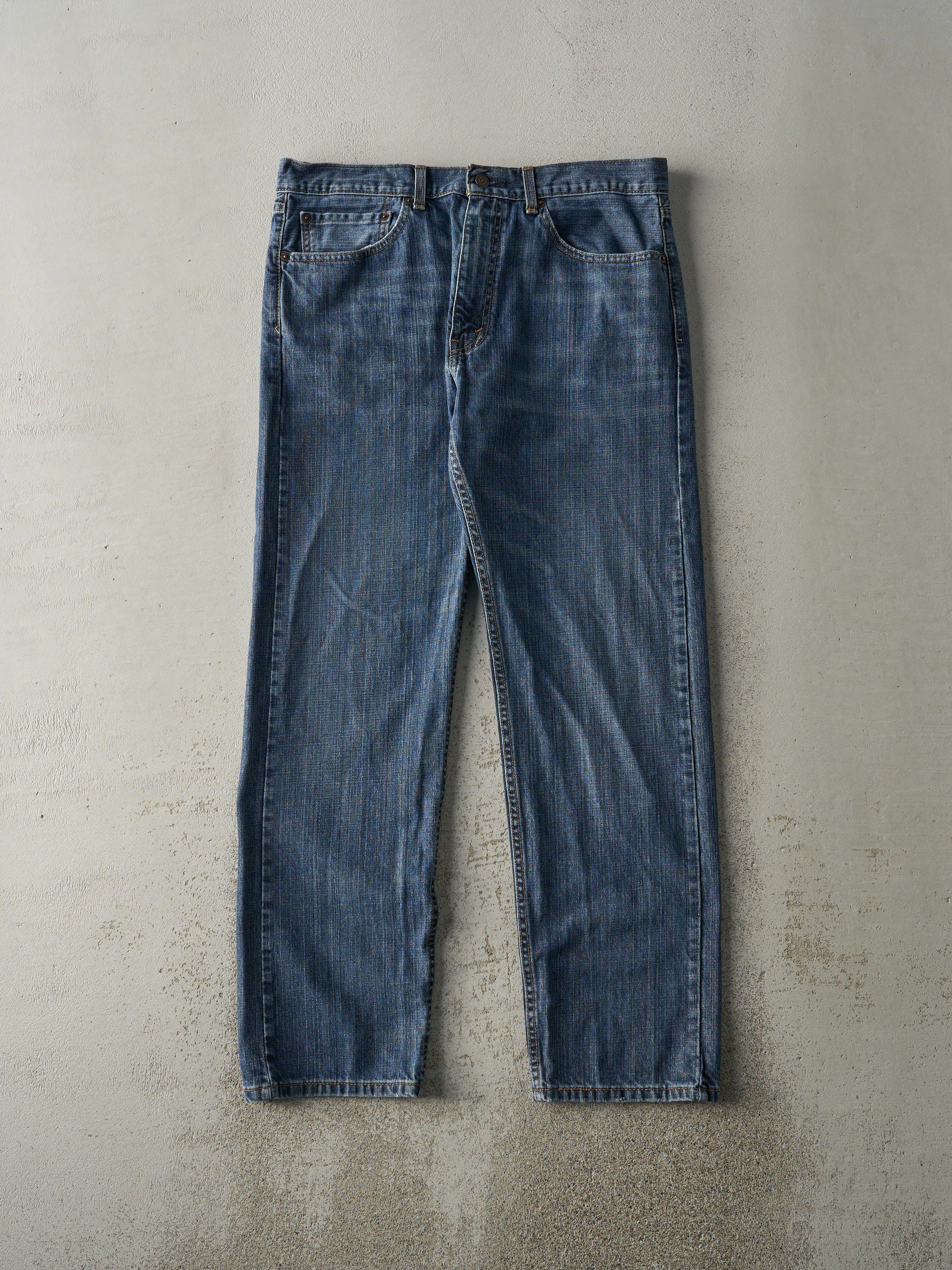 Vintage Y2K Dark Wash Levi's 505 Jeans (36x31) sold by Rebalance Vintage