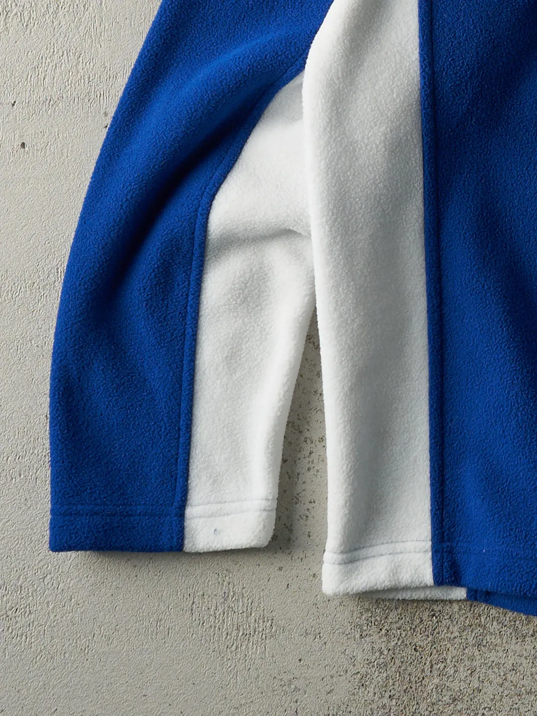 Vintage Y2K Blue & White Toronto Maple Leafs Fleece Quarter Zip Sweater (M/L) sold by Rebalance Vintage product image thumbnail 3