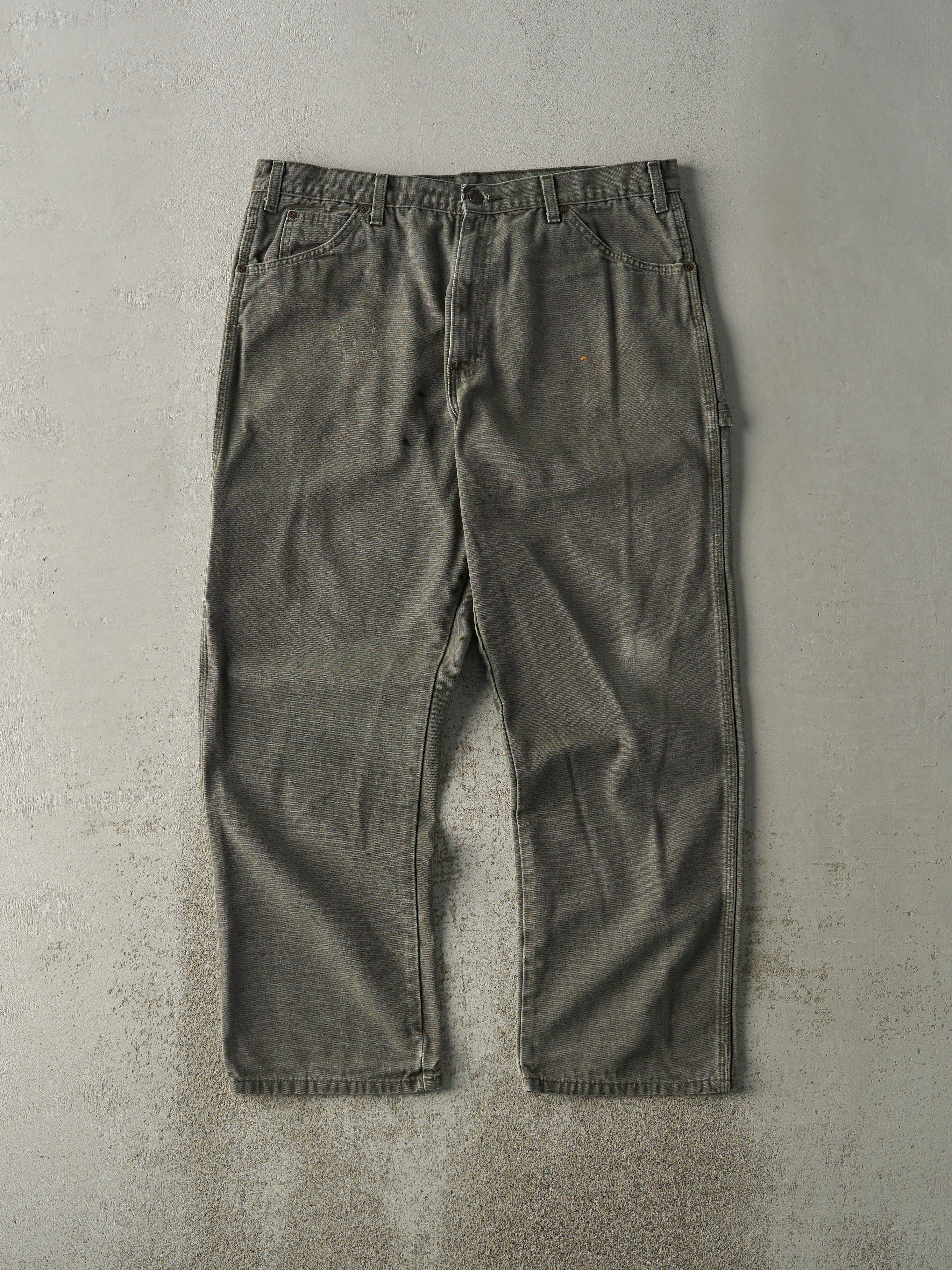 Vintage 90s Green Dickies Carpenter Pants (36x29) sold by Rebalance Vintage