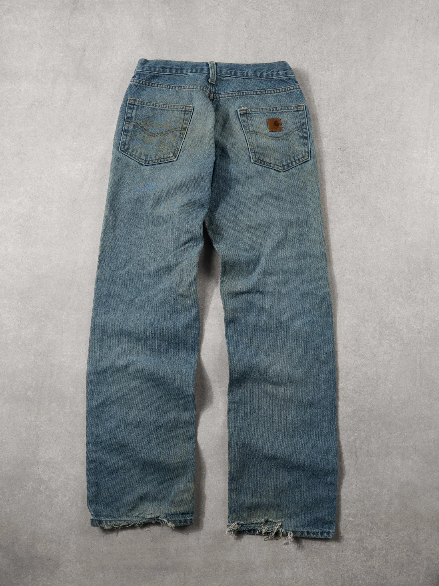 Vintage 90s Blue Carhartt Relax Fit Denim Jeans (32x32) sold by Rebalance Vintage product image thumbnail 2