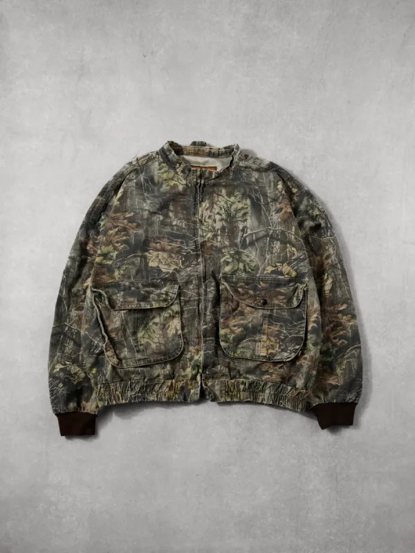 Vintage 90s Realtree America's Best Buy Tail Crest Camo Jacket (L/XL) sold by Rebalance Vintage