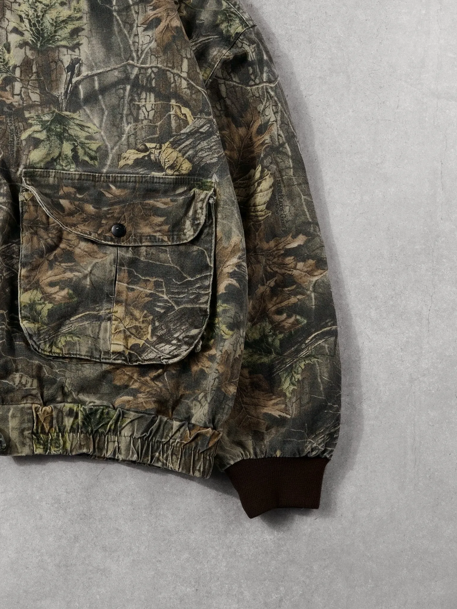 Vintage 90s Realtree America's Best Buy Tail Crest Camo Jacket (L/XL) sold by Rebalance Vintage product image thumbnail 3