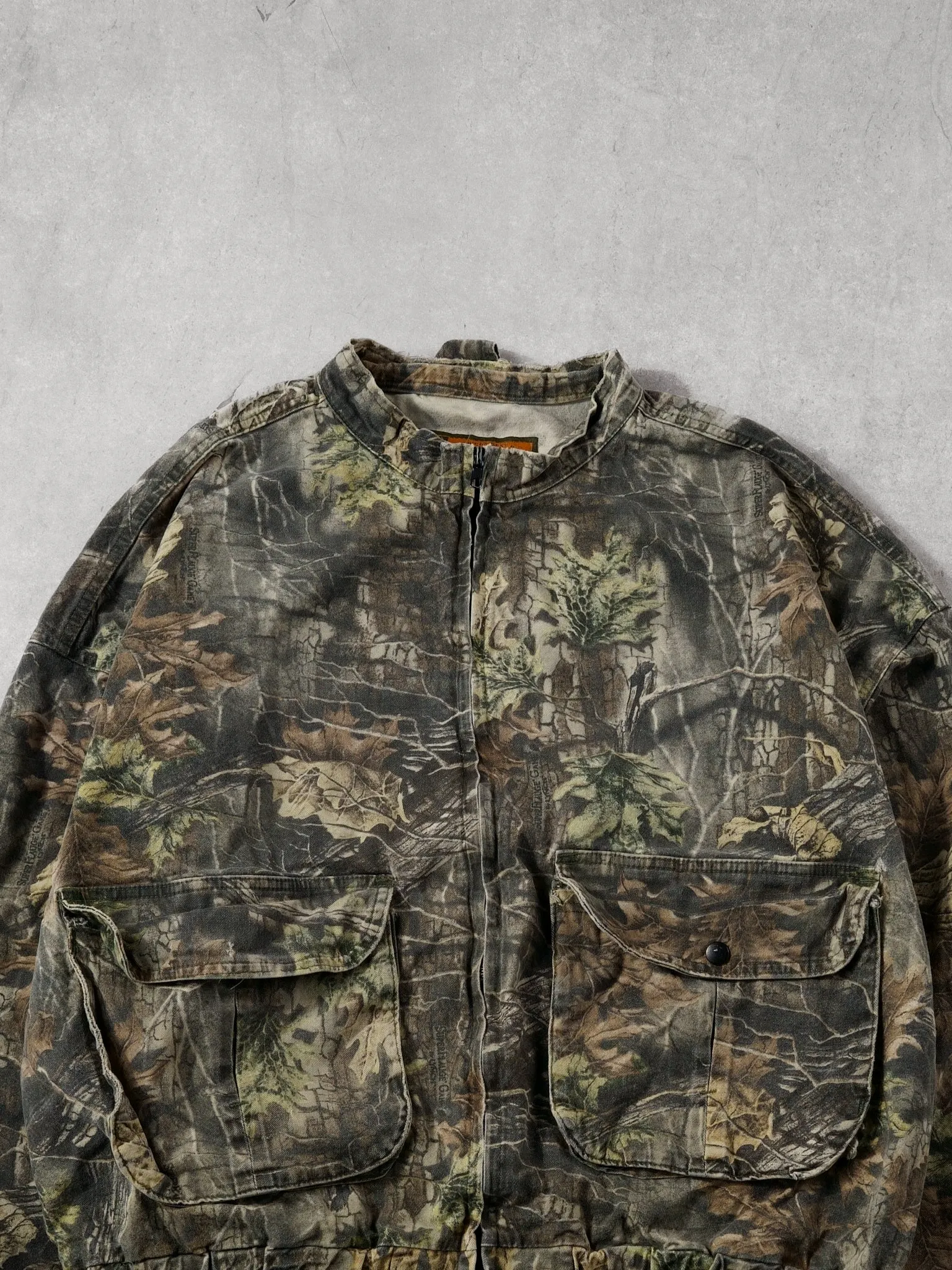 Vintage 90s Realtree America's Best Buy Tail Crest Camo Jacket (L/XL) sold by Rebalance Vintage product image thumbnail 2