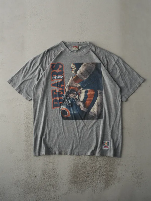 Vintage 96' Grey Chicago Bears Tee (L) sold by Rebalance Vintage