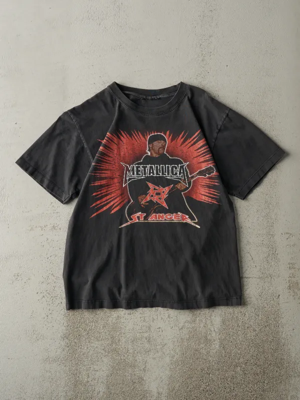 Vintage Y2K Faded Black Metallica St. Anger Bootleg Tee (S) sold by Rebalance Vintage