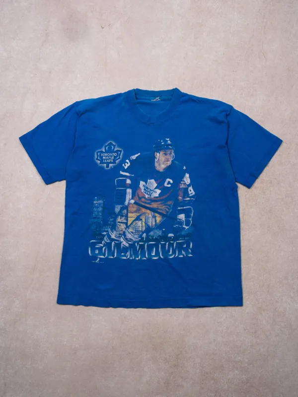 Vintage 90s Toronto Maple Leafs Gilmour Tee (M) sold by Rebalance Vintage