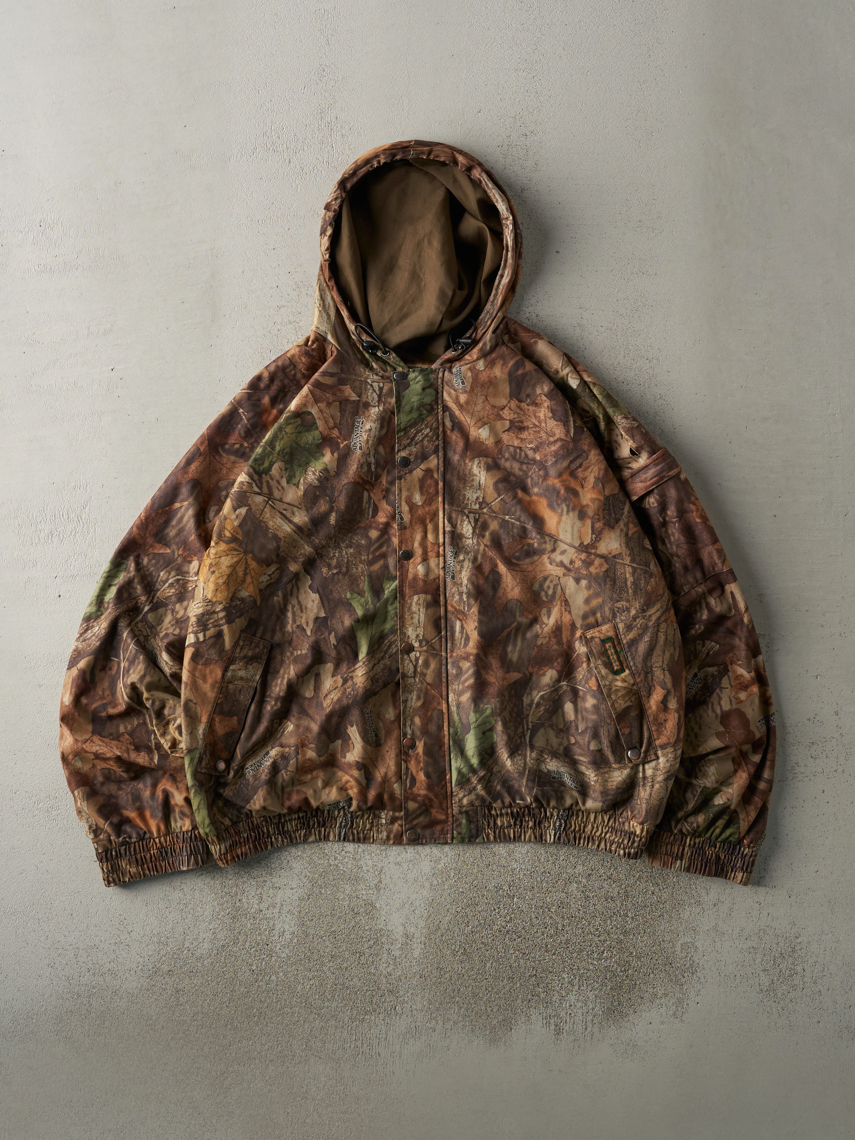 Vintage Y2K Remington x Advantage Camo Zip Up Jacket (XXL) sold by Rebalance Vintage