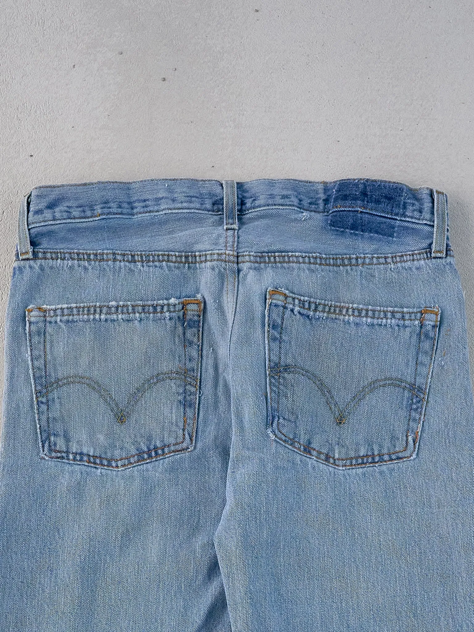 Vintage 90s Blue 505 Levi's Denim Jeans (32x31) sold by Rebalance Vintage product image thumbnail 4